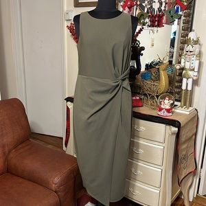 Guess Olive Green Sleeveless Dress